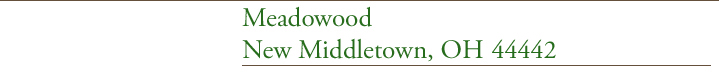 Meadowood manufactured home community located in New Middleton, OH